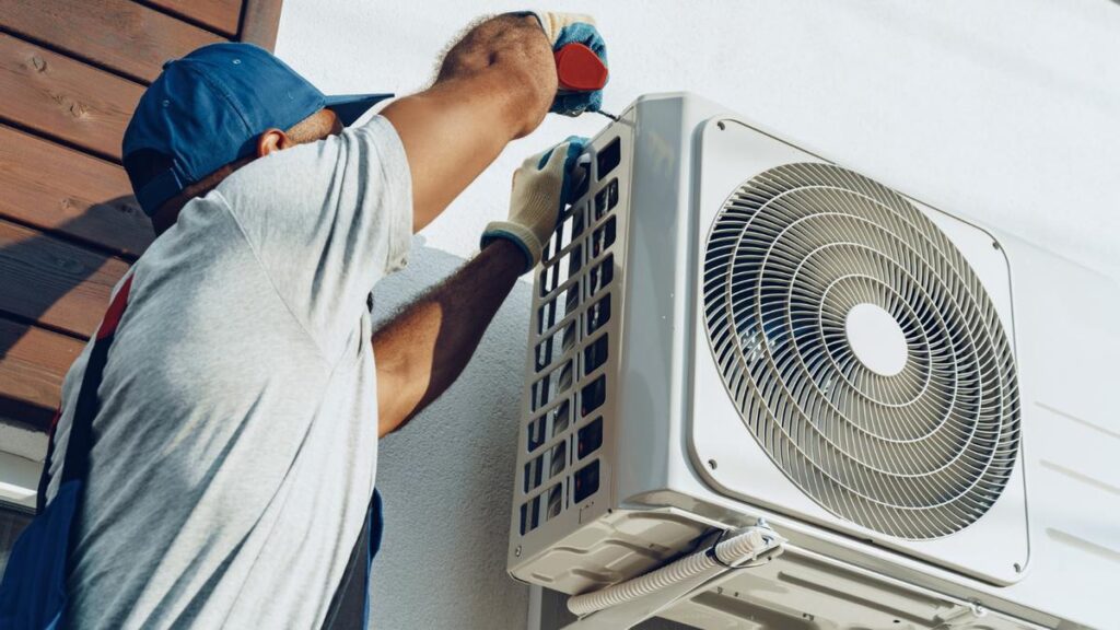 Instalación de aire split